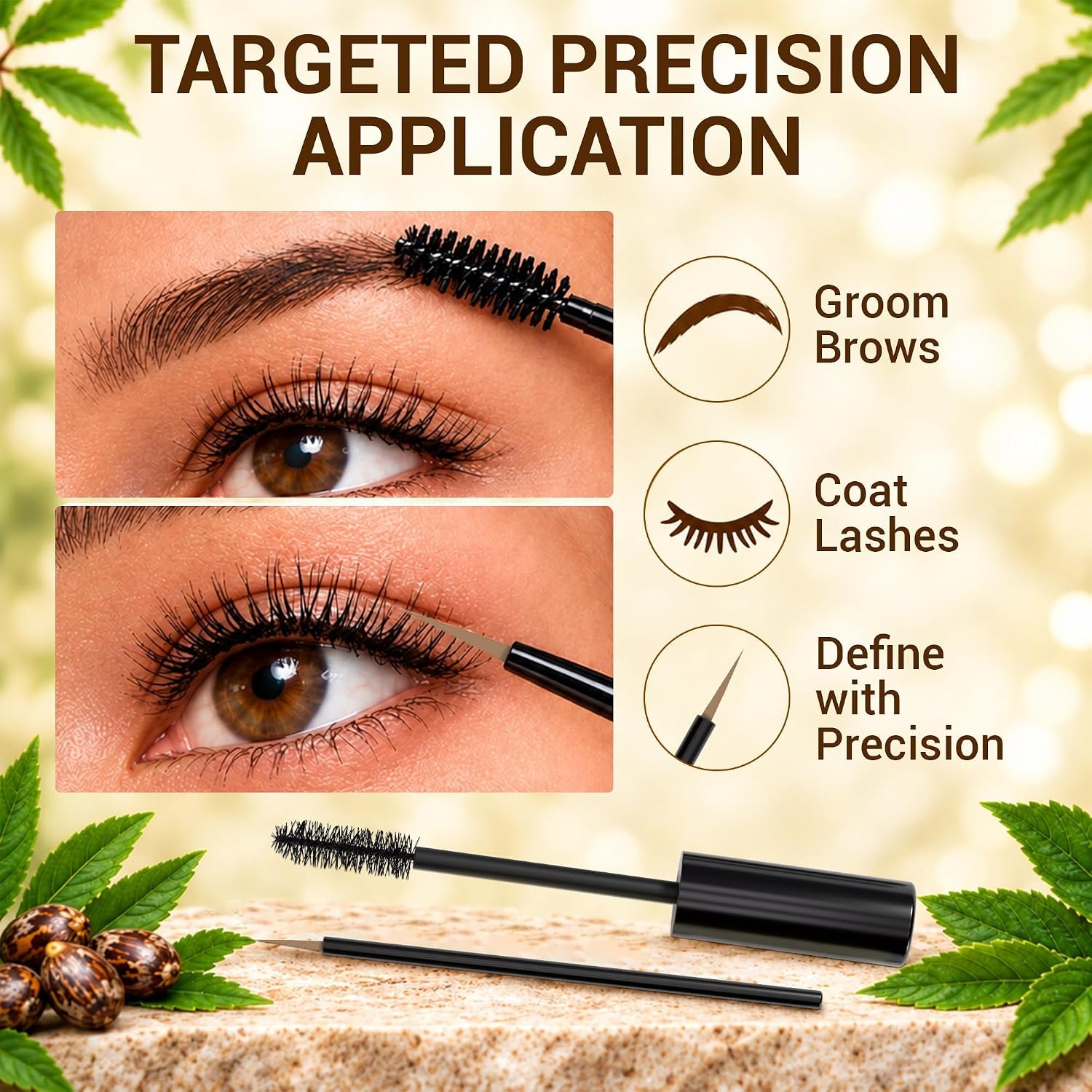 Jamaican Black Castor Oil 4 oz with Refillable Mascara Tube Kit - Image 3